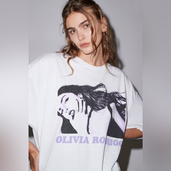 Urban Outfitters Olivia Rodrigo UO Exclusive Guts T-Shirt Dress - Picture 3 of 8